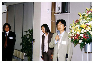 主催校・二宮周平氏